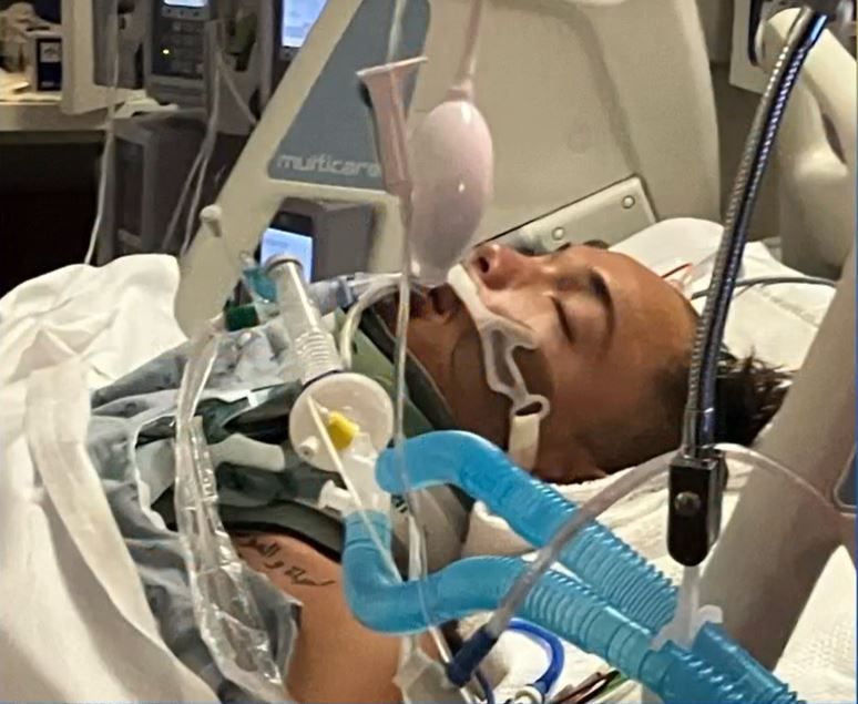 <i>Sheila Mullen/KITV</i><br/>Noah Mullen was a victim of a hit-and run a month ago in Kona. Today