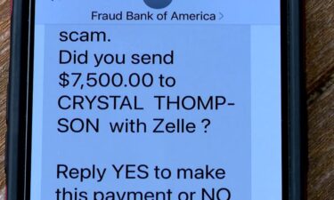 A text message claiming to be from Bank of America turned out to be a scam and cost Marcos Meilan $15