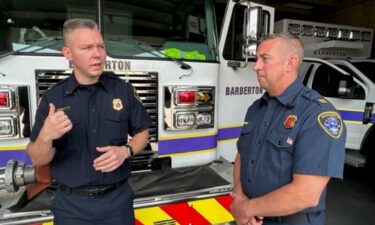 Lt. Larry Heiple said it started out as just another ordinary day at the fire department. He had just poured his morning cup of coffee when Foster placed a call to 911 and said the baby was coming. "Please hurry!" she told the operator. The dispatcher asked Foster how far along she was. She responded