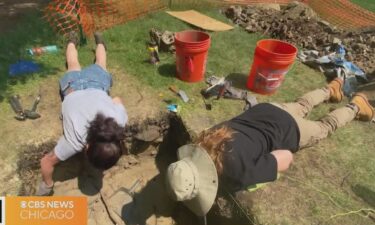 A group of Lake Forest College students has spent the last several weeks working to unearth some Chicago history on the campus of the Illinois Institute of Technology.