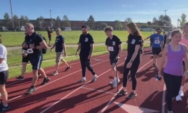 Saturday morning was the first race starting horn former Smoky Hill High School all-star runner Noble Haskell had heard for a long time. That's because it's the first race he has participated in for nearly two years. He was in a car accident in 2021 that left him completely paralyzed.