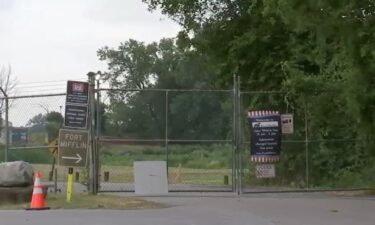 A cannon was stolen from historic Fort Mifflin sometime in early June