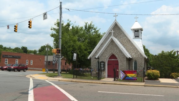 <i>WXII</i><br/>A Mount Airy church has had its pride flags stolen twice in the span of a week. On Thursday