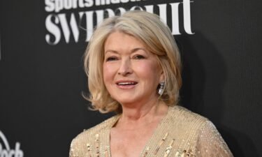 US businesswoman Martha Stewart pictured in New York City on May 18