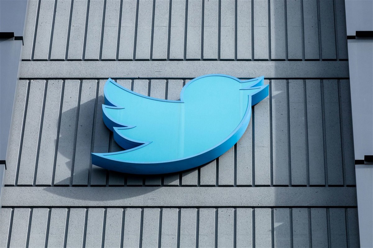 <i>Constanza Hevia/AFP/Getty Images</i><br/>The Twitter logo is seen on a sign on the exterior of Twitter headquarters in San Francisco