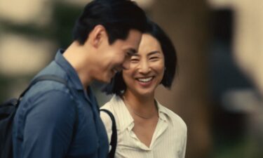 Teo Yoo and Greta Lee as Hae Sung and Nora in "Past Lives