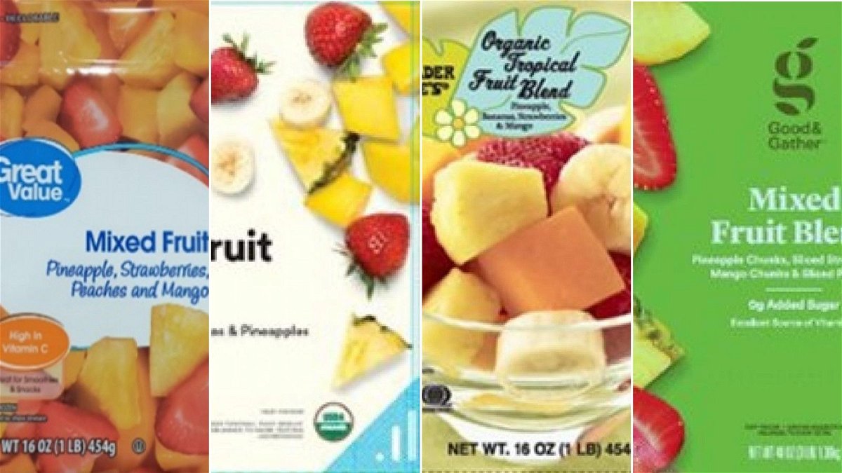 The recalled products are linked to pineapple provided by a third-party supplier.
