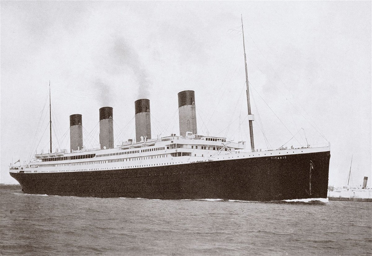 <i>Design Pics Inc/Shutterstock</i><br/>The RMS Titanic on her first and last voyage in 1912. The White Star Line ship sank four days into her maiden voyage.