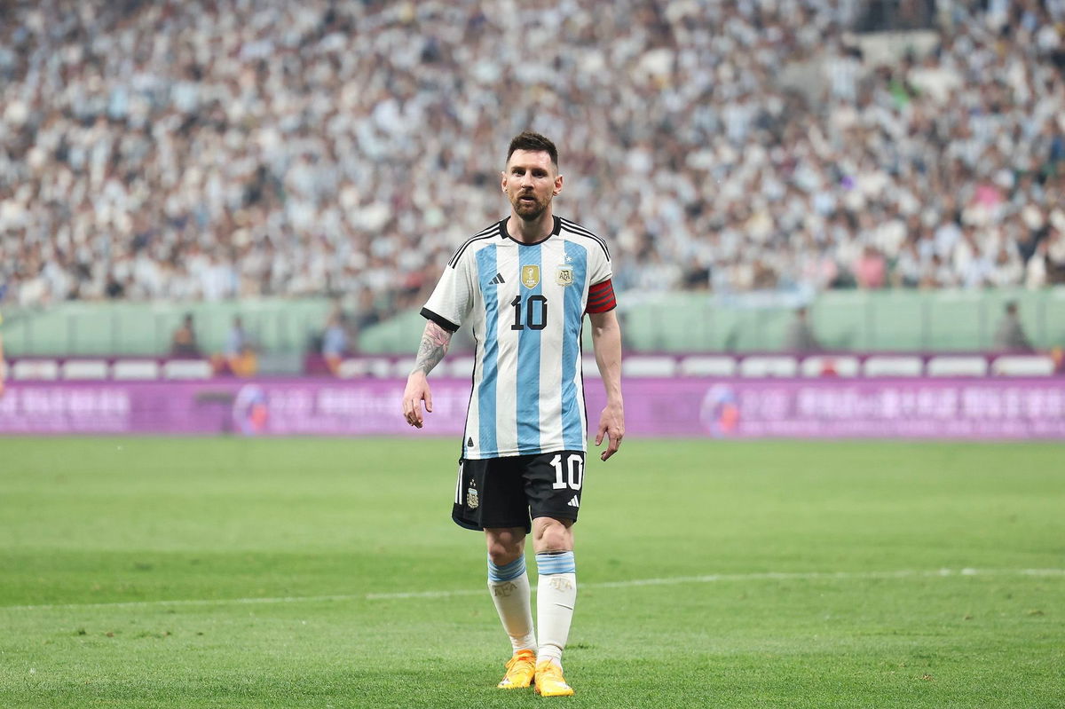 <i>Lintao Zhang/Getty Images</i><br/>Messi earlier this month confirmed to Spanish news outlets he would be making the move.