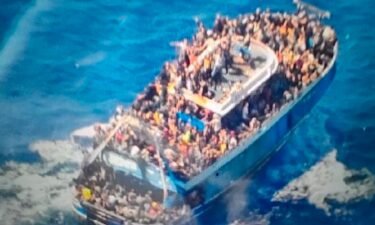 The boat capsized off the Greek coast last week while traveling from Libya to Italy.