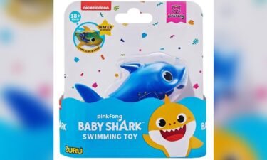 The Robo Alive Junior Mini Baby Shark Swimming Toy is among the recalled products.