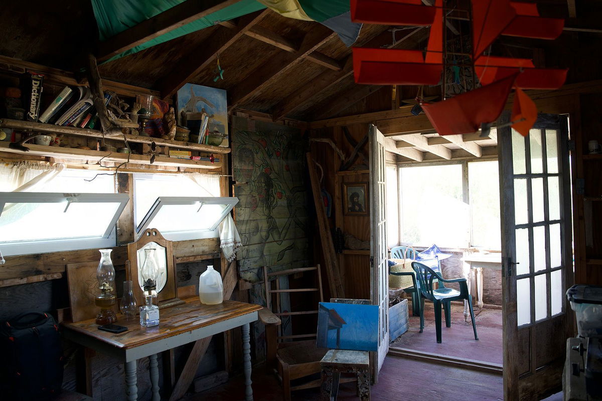 <i>Tatianna Del Deo</i><br/>Frenchie's Shack interior.