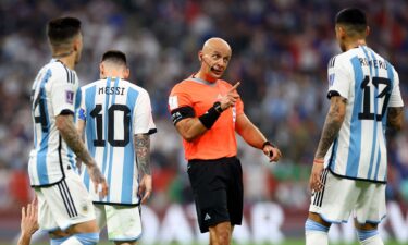 Marciniak officiated the World Cup final between Argentina and France in December 2022.