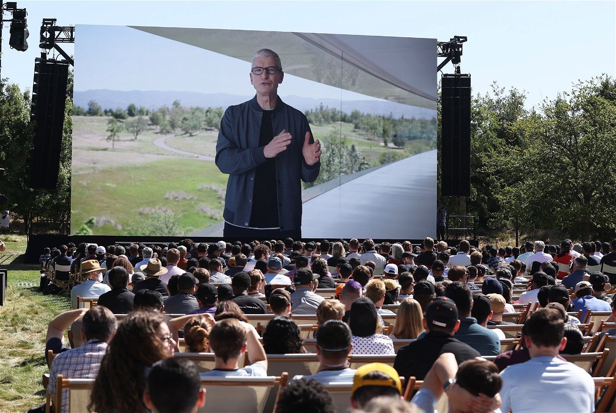 <i>Justin Sullivan/Getty Images/FILE</i><br/>Apple may be just one day away from unveiling its most ambitious new hardware product in years. Apple CEO Tim Cook has expressed interest in augmented reality for years.