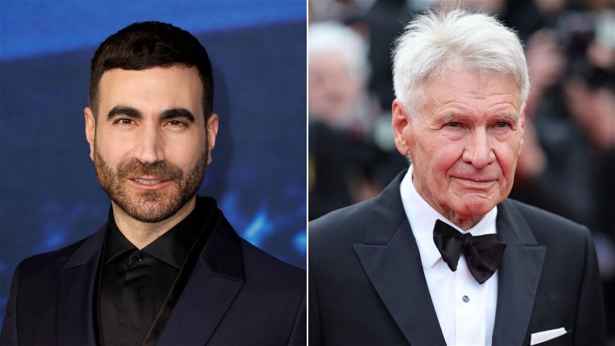 <i>Getty Images</i><br/>Harrison Ford stars in ‘Shrinking’ and creator Brett Goldstein still can’t believe it.