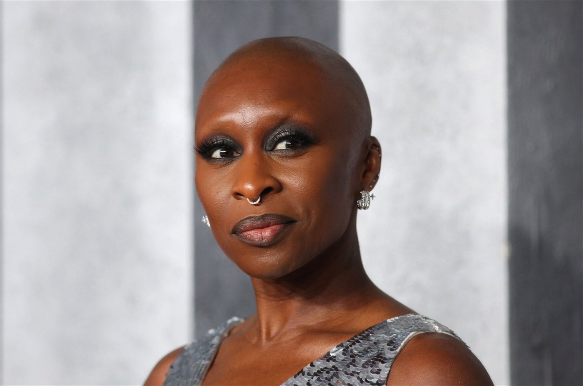 <i>Lia Toby/Getty Images</i><br/>Cynthia Erivo at the London premiere of 'Luther: The Fallen Sun' in March. Erivo shared a moving message about her experience so far filming the “Wicked” movie and the flood of emotions she felt after shooting a musical number.