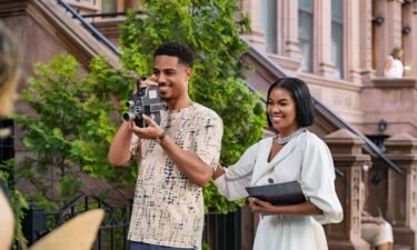 Keith Powers and Gabrielle Union in "The Perfect Find."