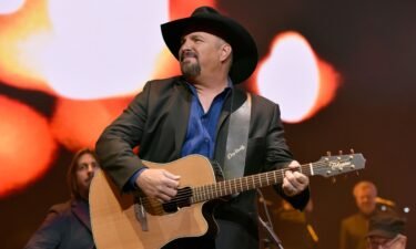 Garth Brooks is seen here on stage in April 2019 in Nashville