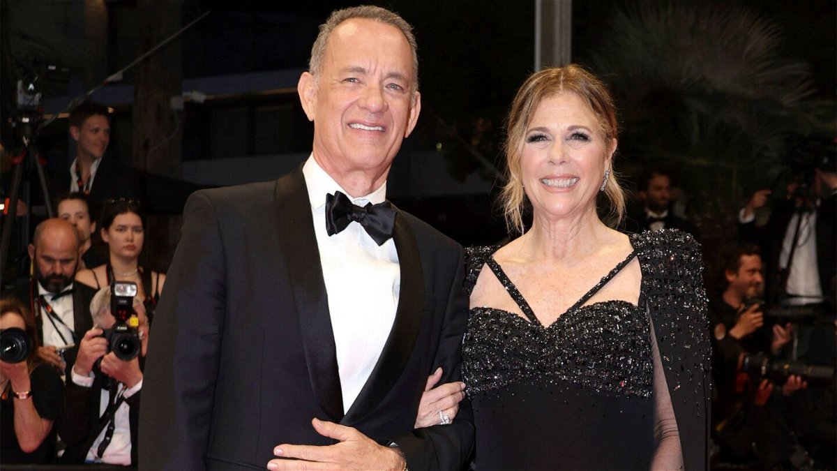 <i>SYSPEO/SIPA/SPPFR/AP</i><br/>Rita Wilson wife of actor Tom Hanks seen here in May