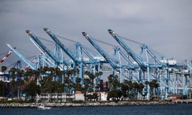The Pacific Maritime Association and the International Longshore and Warehouse Union reached a tentative agreement Wednesday after more than a year of negotiations. Pictured is the Port of Los Angeles on June 7.