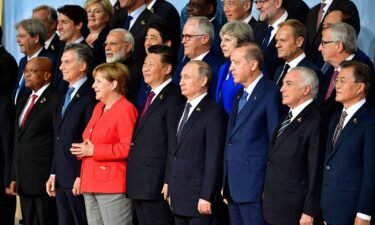 Xi Jinping attends the G20 summit of world leaders in Hamburg