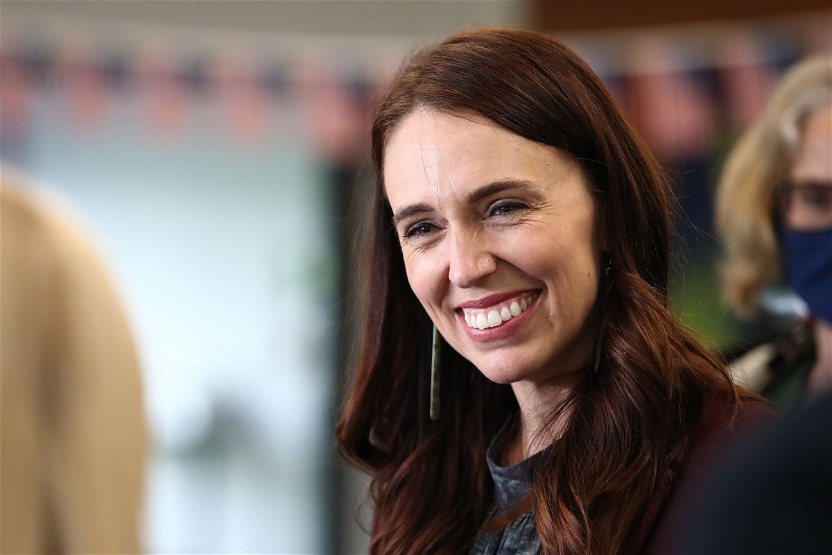 <i>Fiona Goodall/World Rugby/Getty Images</i><br/>Former New Zealand Prime Minister Jacinda Ardern