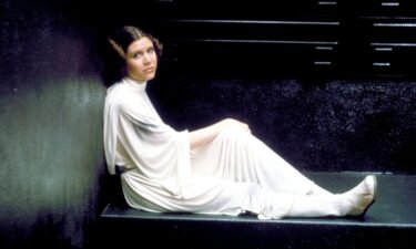 Carrie Fisher as Princess Leia in 1977's 'Star Wars Episode IV: A New Hope.'