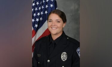 Officer Kayla Wallace responded to a driver's silent plea for help during a traffic stop