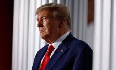 Former President Donald Trump is pictured here at the Trump National Golf Club on June 13 in Bedminster