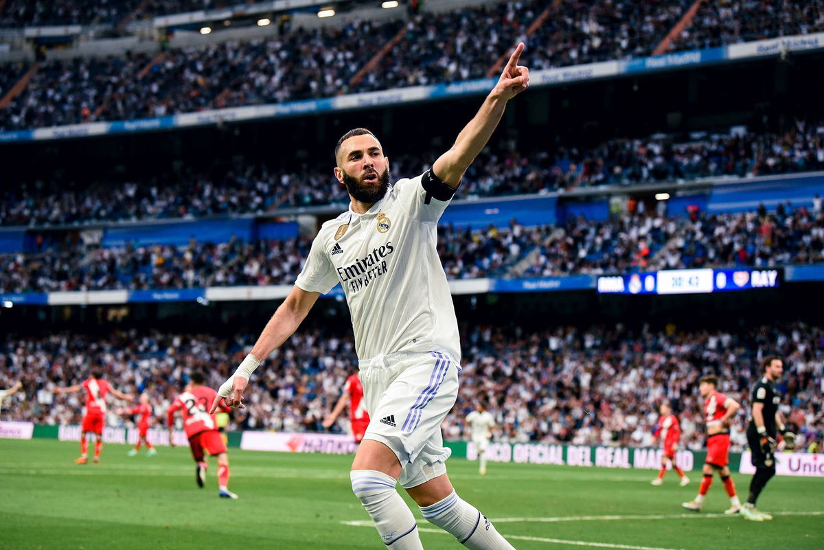 <i>Ruben de la Fuente Perez/NurPhoto/Getty Images</i><br/>Karim Benzema