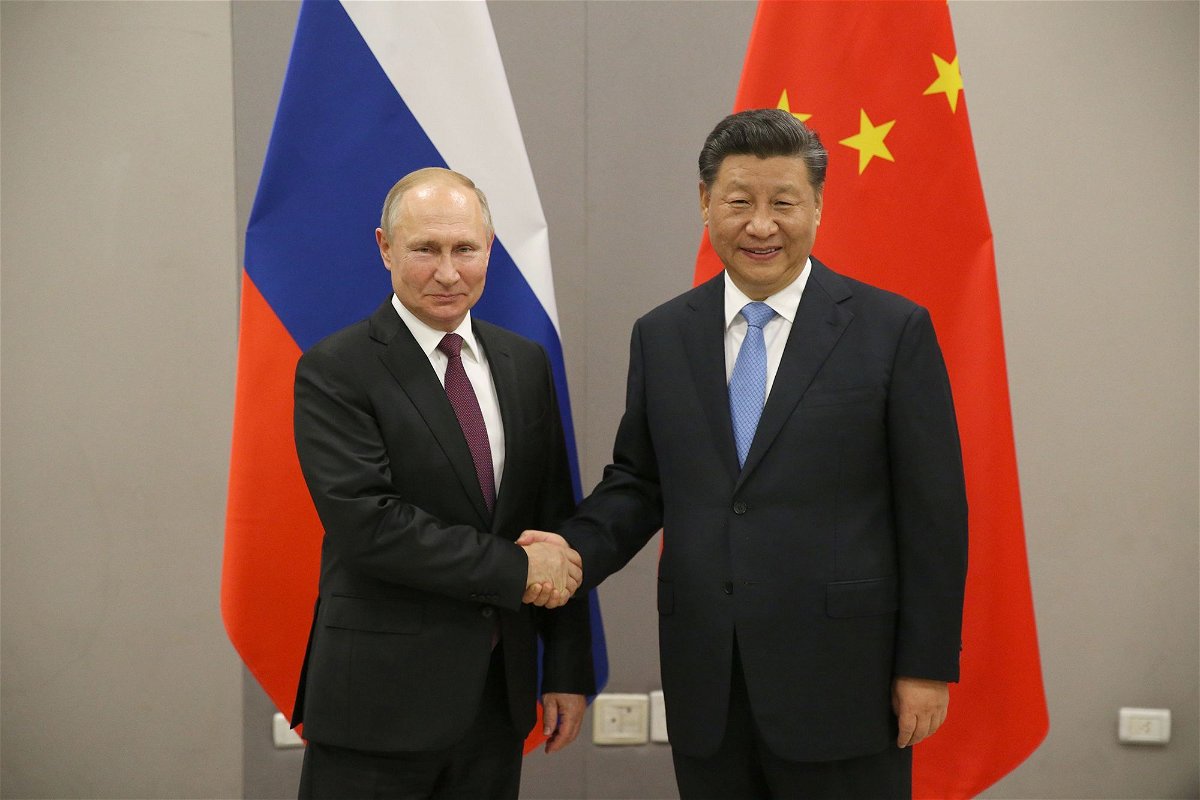 <i>Mikhail Svetlov/Getty Images/FILE</i><br/>Bilateral trade between Russia and China totaled more than $93.8 billion from January to May in 2023