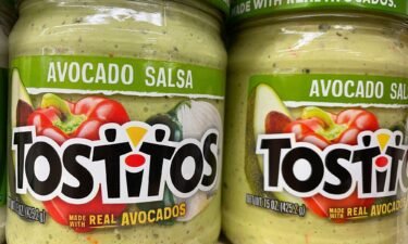Frito-Lay has issued a voluntary recall of Tostitos Avocado Salsa Jar Dip because it may contain an undeclared milk allergen. Tostitos avocado salsa is seen in a Georgia retail store in May 2022.