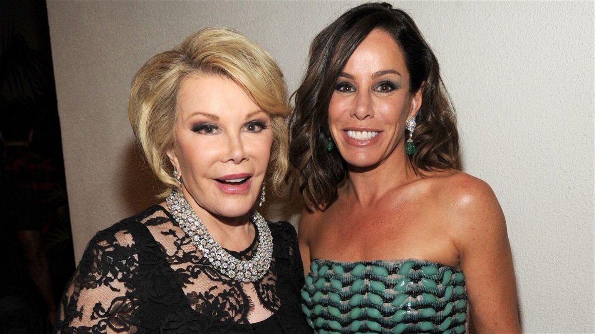 <i>Kevin Mazur/WireImage/Getty Images</i><br/>Joan Rivers (left) and Melissa Rivers are pictured here in 2014.