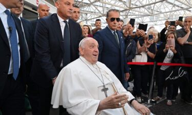 Pope Francis is discharged from the Gemelli hospital in Rome on June 16