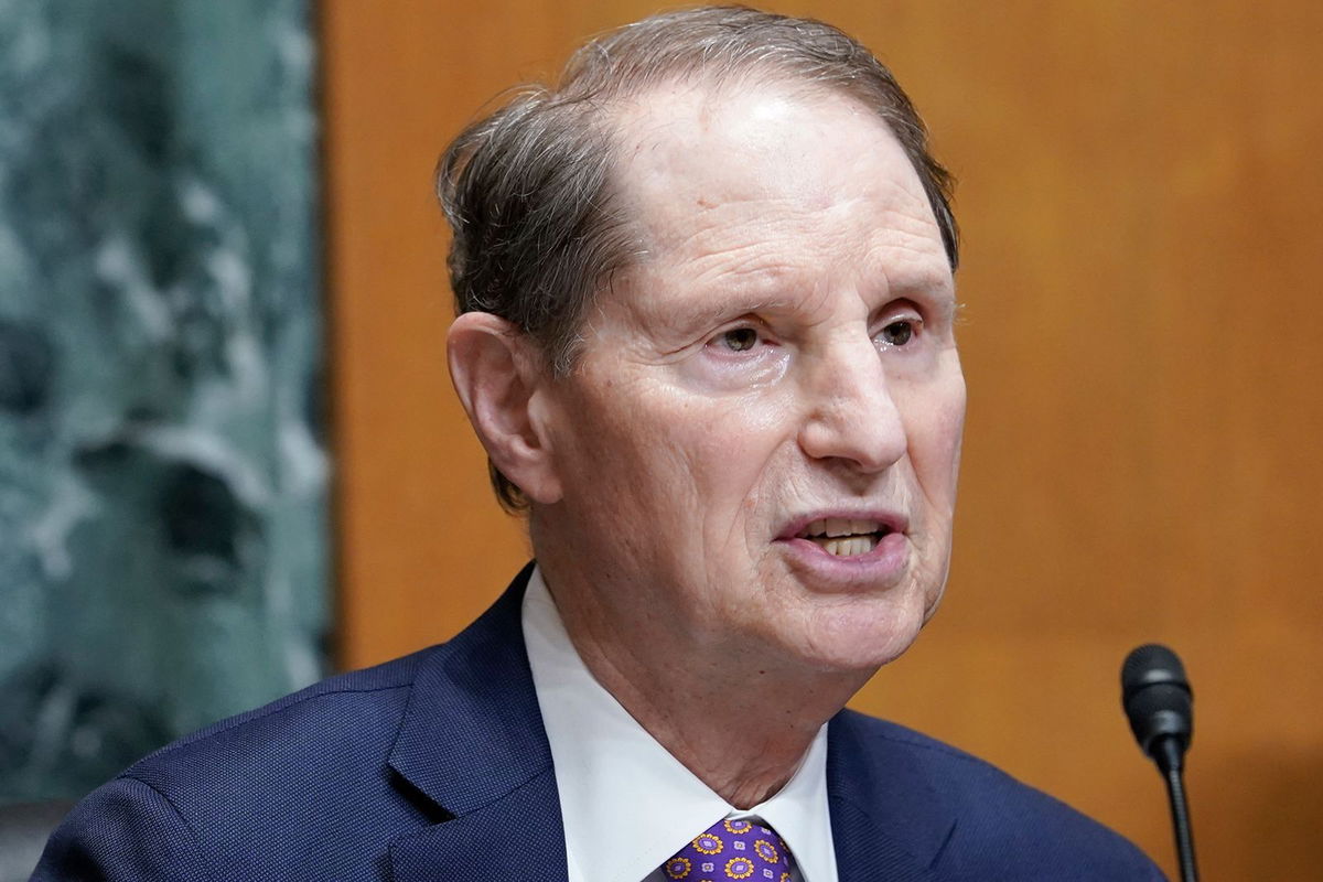 <i>Mariam Zuhaib/AP</i><br/>Democratic Sen. Ron Wyden