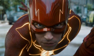 Ezra Miller stars in the DC movie "The Flash."