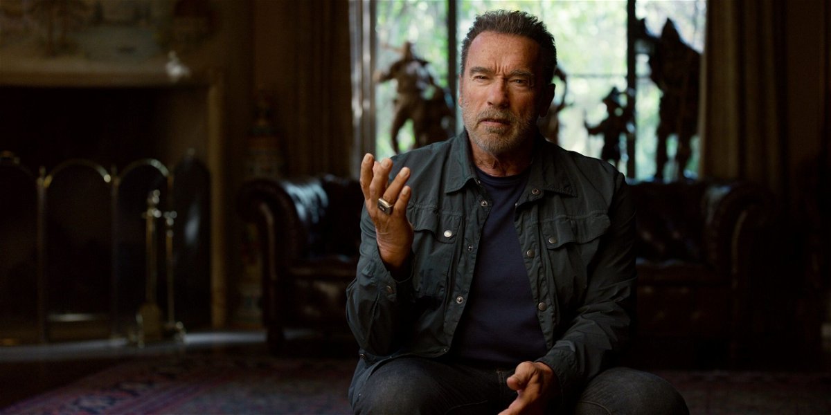 <i>Netflix</i><br/>Arnold Schwarzenegger is seen here in the three-part Netflix documentary 