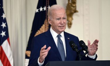 President Joe Biden speaks during a high-speed internet infrastructure announcement in the White House in Washington