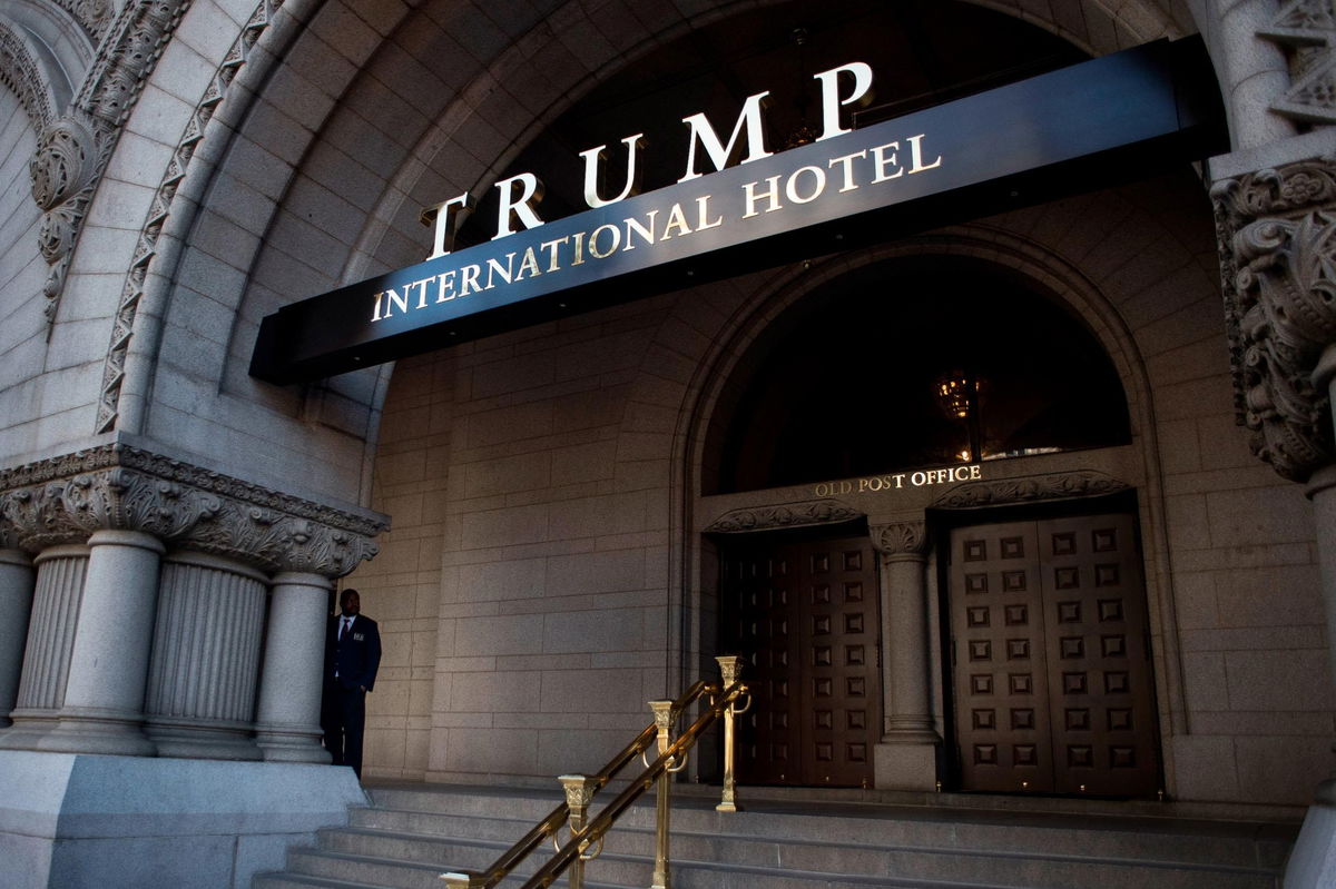 <i>Gabriella Demczuk/Getty Images</i><br/>The Trump hotel