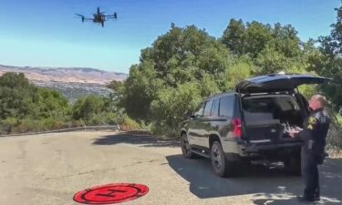 The Alameda County Sheriff's Department is using drone technology to track vegetation fires before they become wildfires.