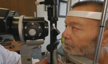 Dale Yamada was able to get two operations to get his eyesight back.