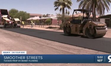 City of Tucson voters approved more money for streets and it’s beginning to flow into neighborhoods.