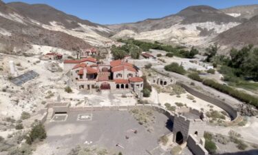 Scotty’s Castle was built in the middle of the northern Mojave Desert in 1922. Hidden in the oasis of Grapevine Canyon