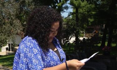 Amy is getting used to her new identity — Ms. Lopez Hernandez — while reading thank you notes from her last day of student teaching ahead of her first year with a Spanish classroom of her own. It's been a long time coming.