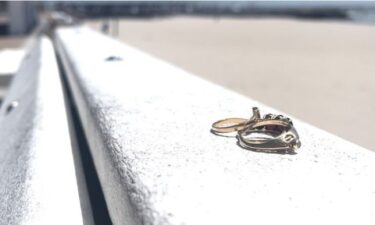 Emily Dickerson recently visited Corpus Christi and lost a ring with her father's ashes.