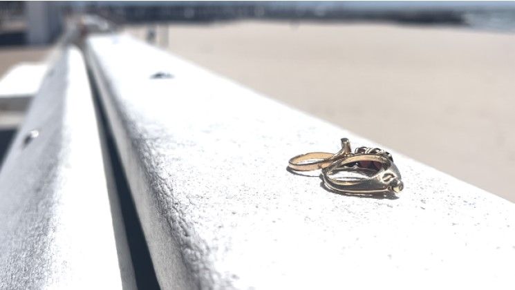 <i></i><br/>Emily Dickerson recently visited Corpus Christi and lost a ring with her father's ashes.