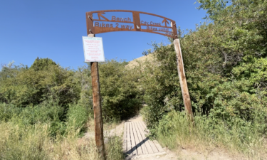 City Creek Trail in Pocatello, ID