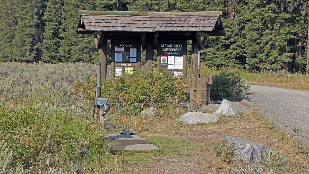 Slough Creek Campground self-registration
