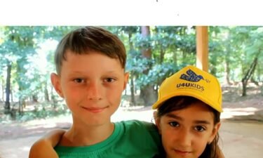 19 Ukrainian kids who lost their fathers in war take part in a Georgia summer camp.