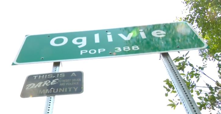 <i>WCCO</i><br/>A new sign in Ogilvie